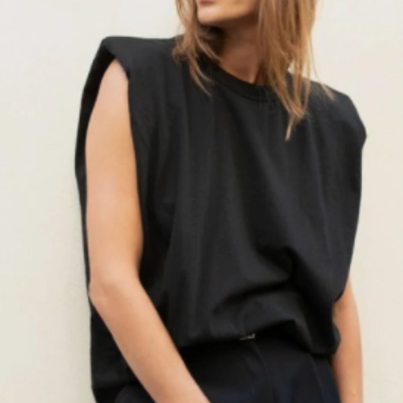 The Frankie Shop Tops - The Frankie Shop Eva Tank Black XS